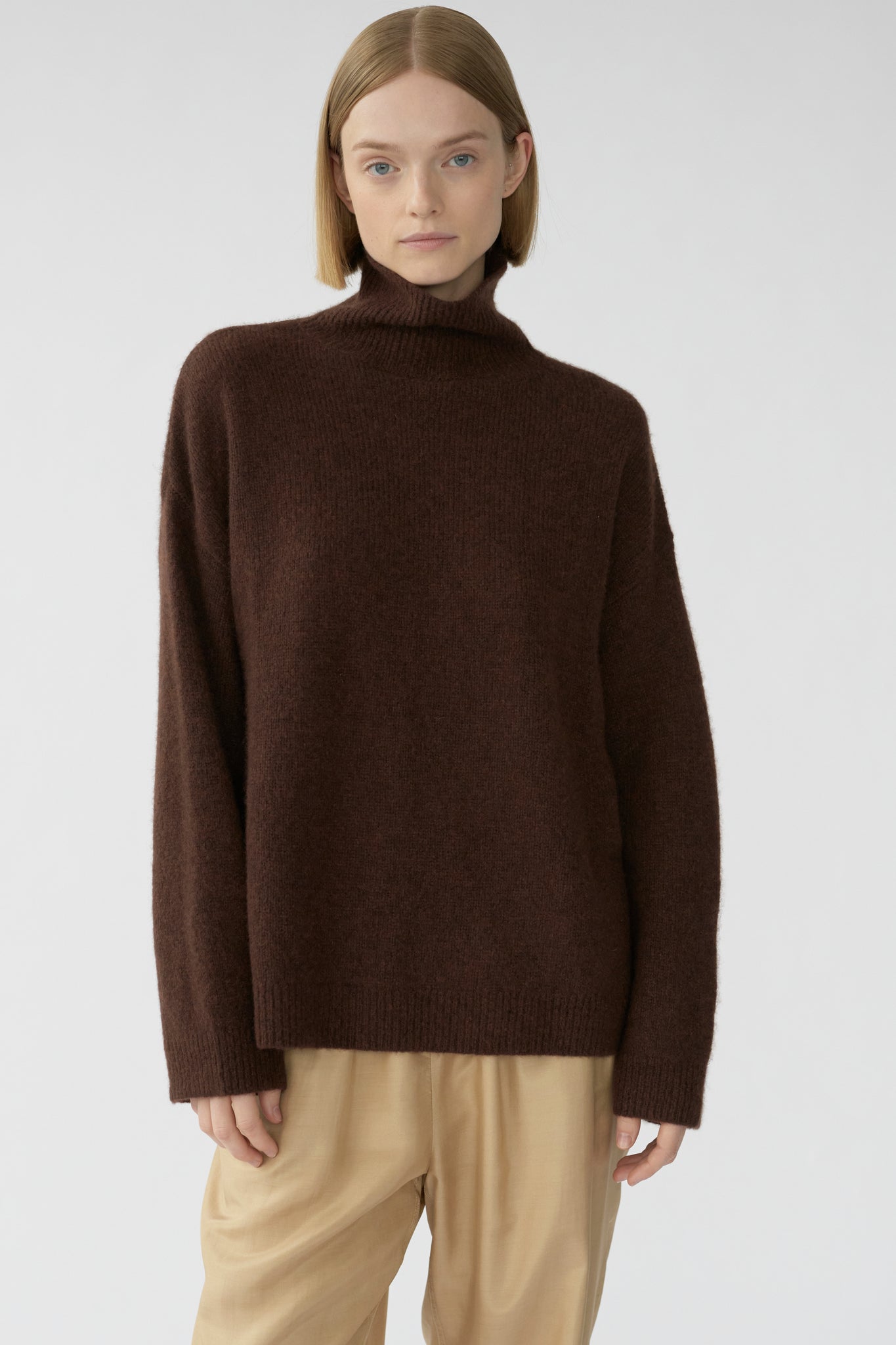 BEZ KNIT - AMERICANO - SILK/CASHMERE