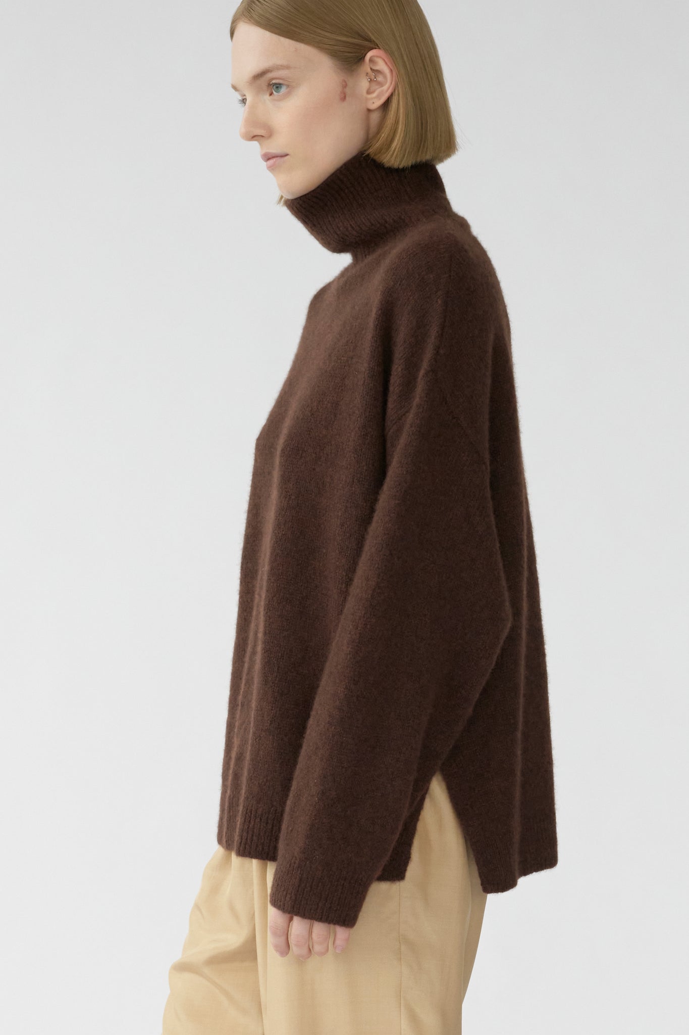 BEZ KNIT - AMERICANO - SILK/CASHMERE