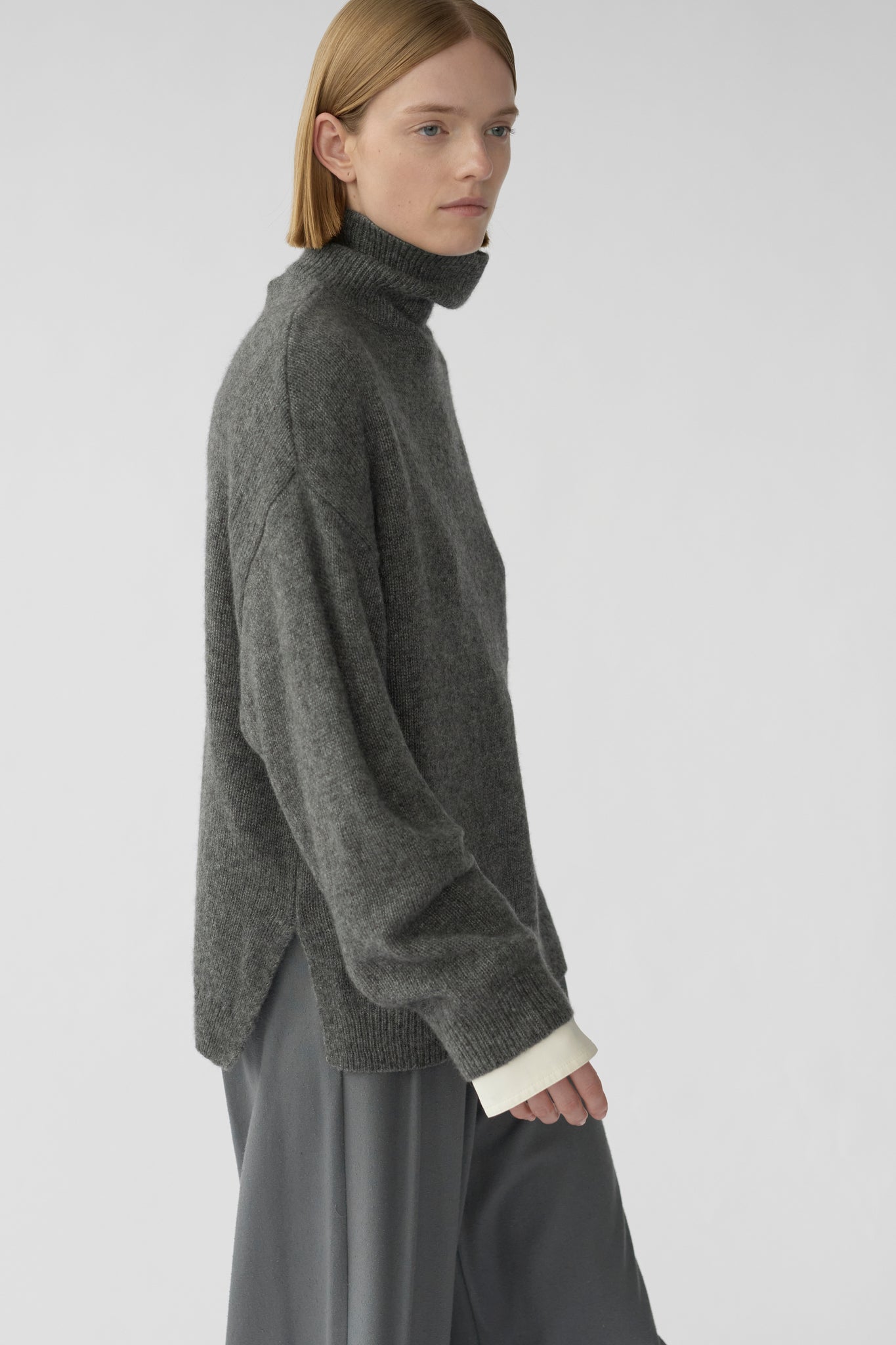 BEZ KNIT - THUNDER - SILK/CASHMERE