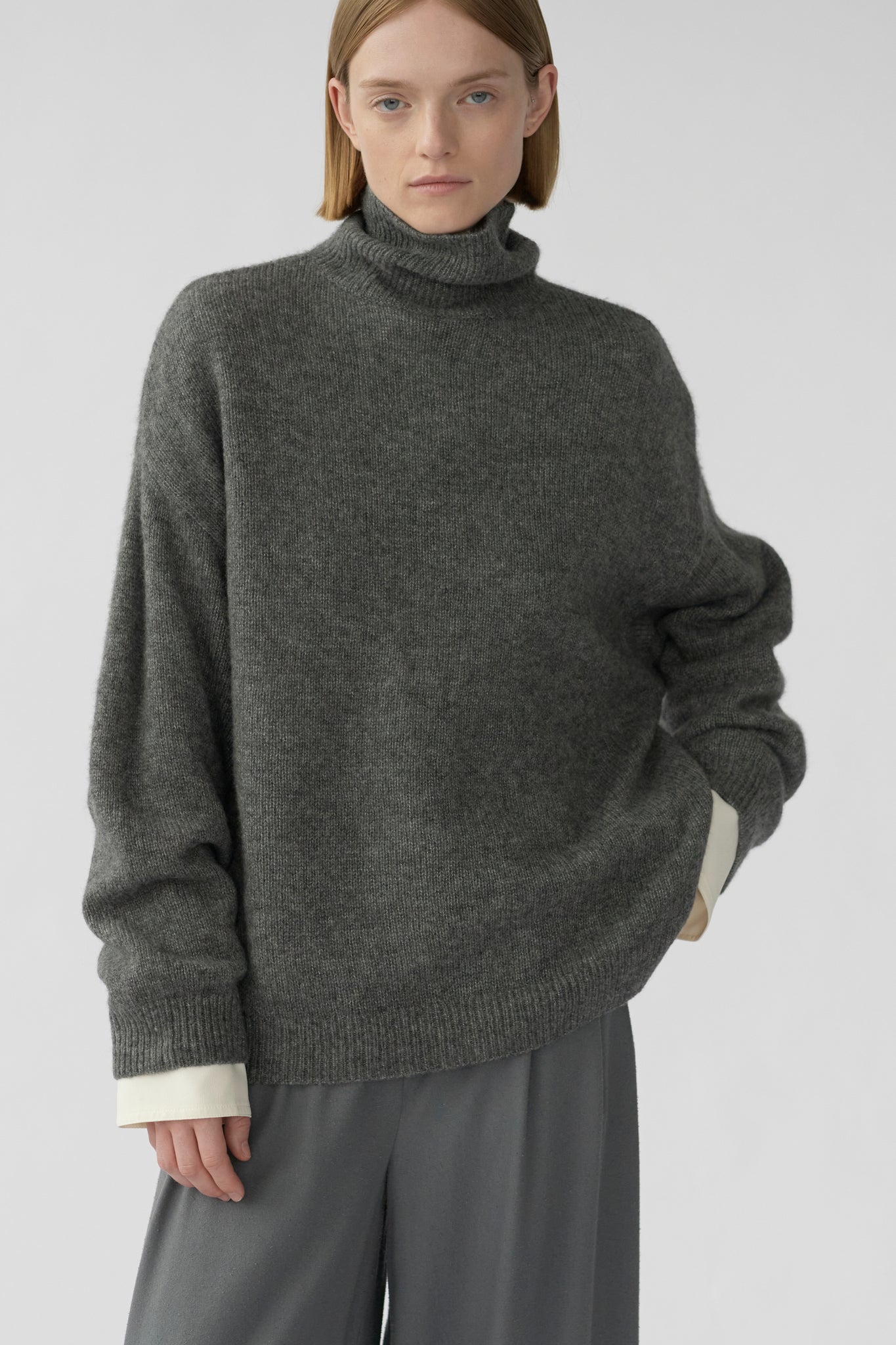 BEZ KNIT - THUNDER - SILK/CASHMERE